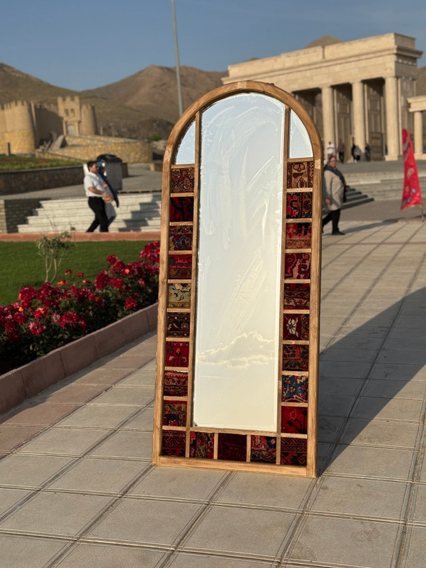 آینه قدی چوبی ۱۸۰/۸۰